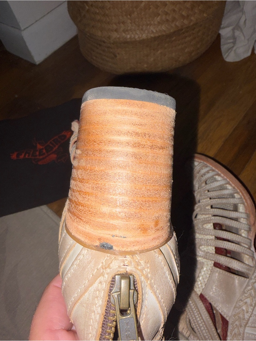 Women’s Freebird Wazee Heels Sandals Size 7 (fits size 8.5-9). Worn once. - Picture 6 of 9